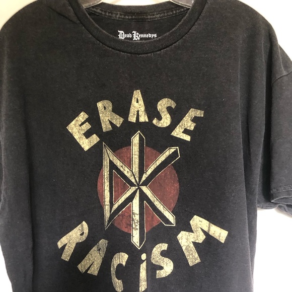 Dead Kennedys Erase Racism T Shirt Band t shirt - Picture 3 of 3